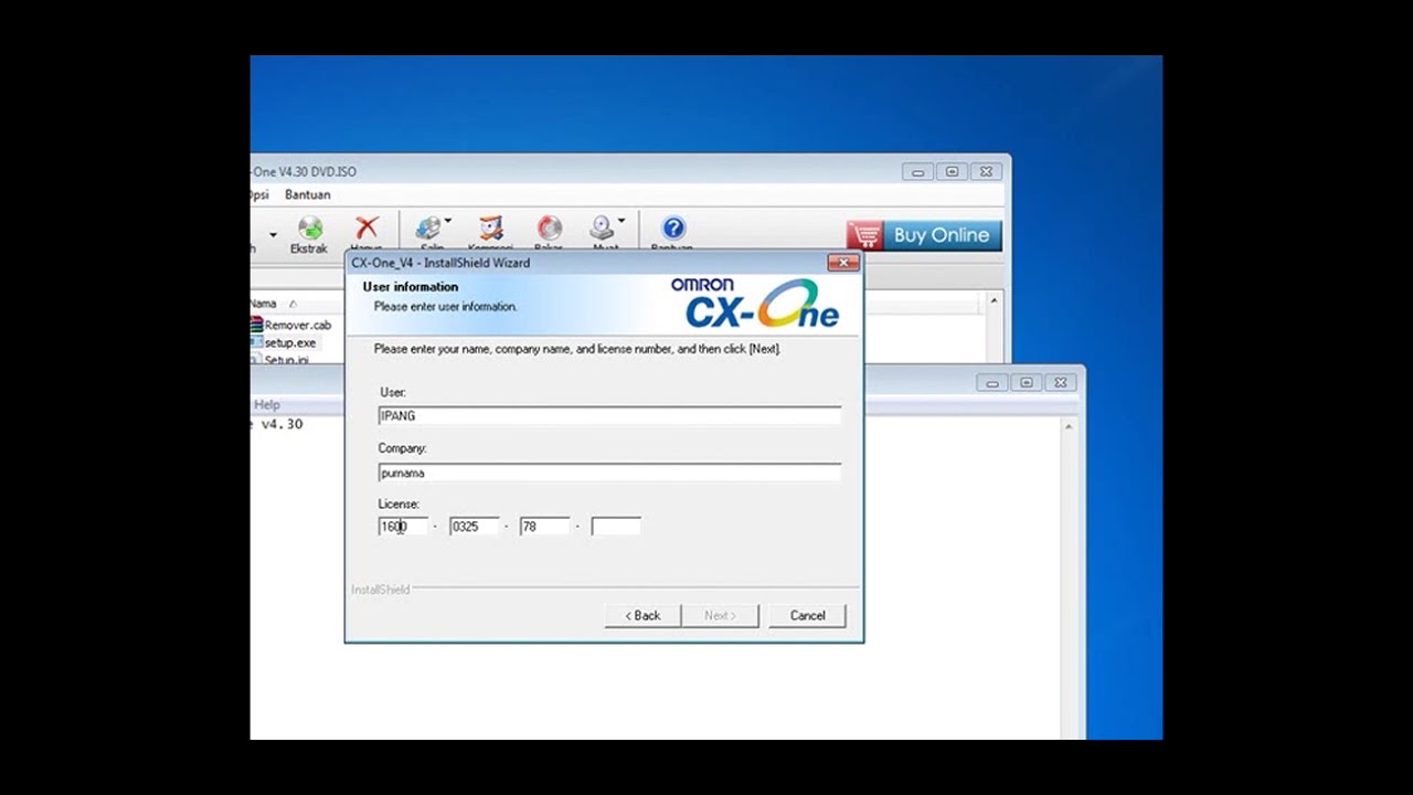 omron cx one license